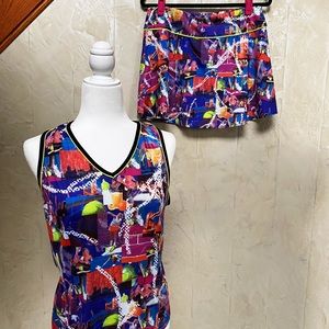 Tail Tennis Skirt and Matching Top